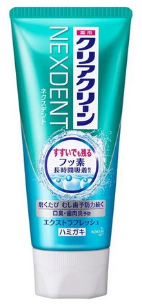 Зубная паста KAO ClearClean Nexdent (экстра свежесть) 120 гр