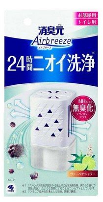 Освежитель воздуха Kobayashi Shoshugen Airbreeze интенсивный аромат вербены и цитруса 59 мл