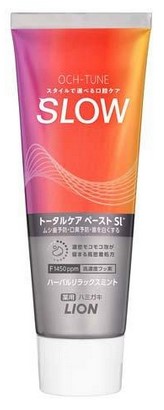 Зубная паста LION OCH-tune SLOW лёгкая мята 130 гр