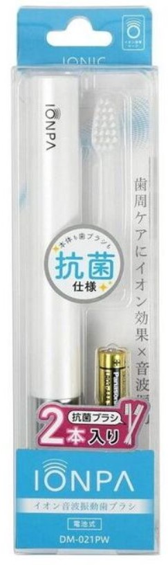 Ионная электрическая зубная щётка Ionpa (cредняя жёсткость), жемчужно-белая 1 шт