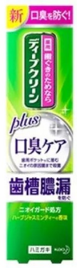 Зубная паста KAO Deep Clean, жасминовый чай и травы 100 гр