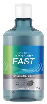 Ополаскиватель полости рта LION OCH-tune FAST (яркая прохлада / спиртовой) 600 мл