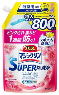 Чистящее средство для ванны KAO Magiсclean аромат розы 800 мл