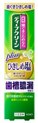 Зубная паста KAO Deep Clean зелёный чай и мята 100 гр