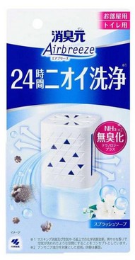Освежитель воздуха KOB Shoshugen Airbreeze (интенсивный аромат цветочного мыла) 59 мл
