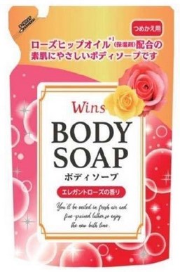 Крем-мыло для тела Nihon Wins Body Soap Rose с ароматом розы 340 гр