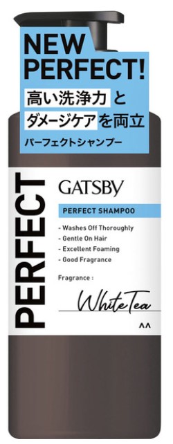 Мужской шампунь Mandom Gatsby Perfect Shampoo (аромат белого чая) 380 мл