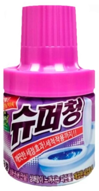 Очиститель для унитаза Sandokkaebi Super Chang (во флаконе / лаванда) 180 гр