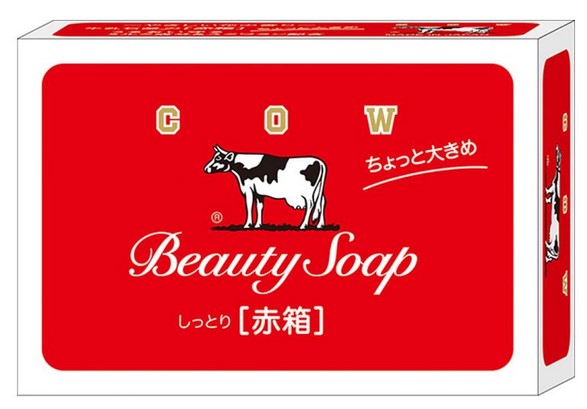 Мыло туалетное COW Beauty Soap с пудровым ароматом роз 125 гр