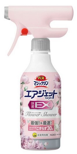 Чистящее средство для ванной KAO MagicClean Airjet EX, аромат цветов 390 мл