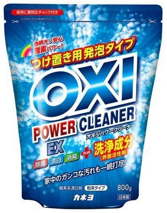 Отбеливатель для цветных вещей Kaneyo OXI POWER CLEANER (кислородного типа) 800 гр