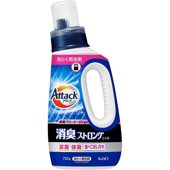 Гель для стирки KAO Attack Deodorant Strong Gel (усиленный аромат) 720 г