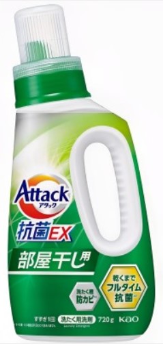 Гель для стирки KAO Attack Deodorant Strong Gel (усиленный аромат) 720 г
