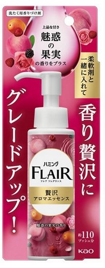 Кондиционер для белья KAO Humming FLAIR усилитель аромата / Соблазнительные фрукты 90 мл