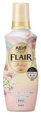 Кондиционер для белья KAO Humming FLAIR Relax (концентрат / аромат Мускус и ландыш) 510 мл