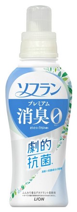 Кондиционер для белья LION SOFLAN (Premium Deodorizer 107 - натуральный аромат луговых трав) 510 мл