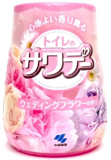Освежитель воздуха для туалета KOB Sawaday Wedding flower (гелевый) 140 г