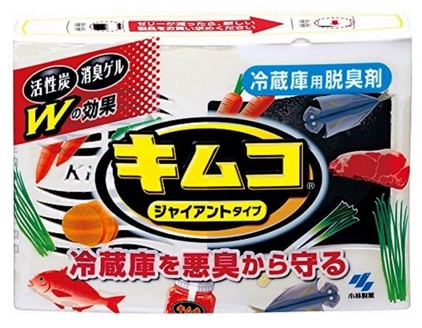 Освежитель для холодильника KOB Kimco активированный уголь 22 г + дезодорирующий гель 140 г