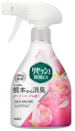 Кондиционер-спрей для белья KAO Resesh Antibacterial EX аромат садовой розы 370 мл