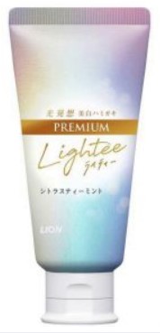 Зубная паста LION Lightee Premium со вкусом мяты и бергамота 53 г