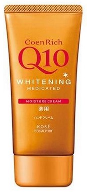 Увлажняющий и осветляющий крем для рук KOSE CoenRich с коэнзимом Q10 (без аромата) 80 г