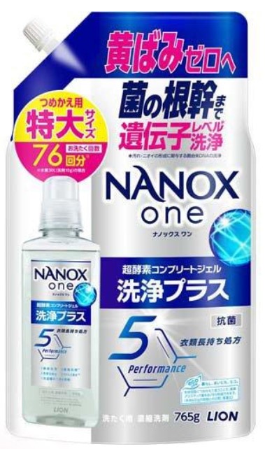 Гель для стирки LION Top Nanox (суперконцентрат) 765 г