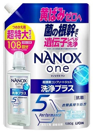Гель для стирки LION Top Nanox (суперконцентрат) 1080 г