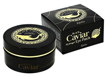 Патчи для глаз с черной икрой Branig Black Caviar Hydrogel Eye Patch, 90 г