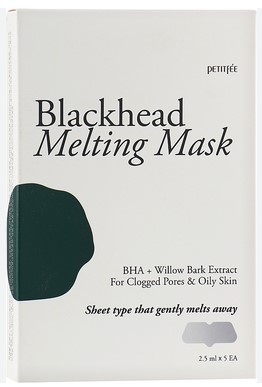 Патчи против черных точек Petitfee Blackhead Melting Mask, 2,5 г