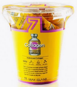 Сыворотка для лица с коллагеном May Island 7 Days Collagen Ampoule, 60 г