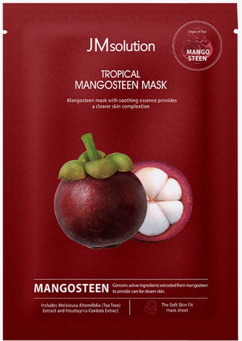 Тканевая маска с мангостином JM Solution Tropical Mangosteen Mask, 30 г