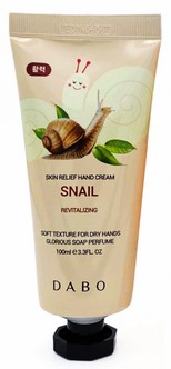 Крем для рук с муцином улитки DABO Skin Relief Hand Cream Snail, 100 г