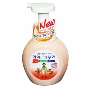 Пенное мыло для рук CJ Lion Ai - Kekute с ароматом персика, увлажнение, флакон-дозатор, 250 мл