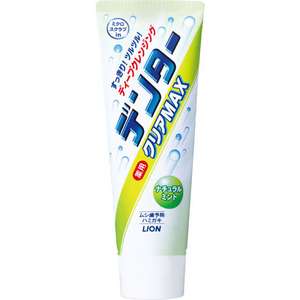 Зубная паста LION Dental Clear MAX натуральная мята, вертикальная туба, 140 гр