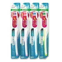 Зубная щетка Lion Dentor Systema изогнутая компактная с тонкими концами щетинок жесткая., 1 шт.