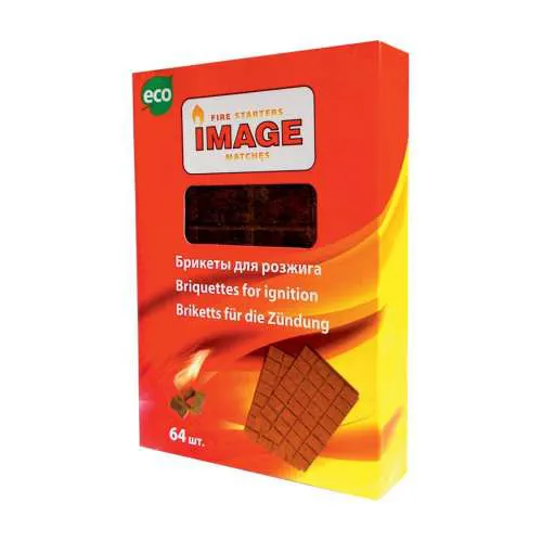 Брикеты IMAGE для розжига, 64 шт.