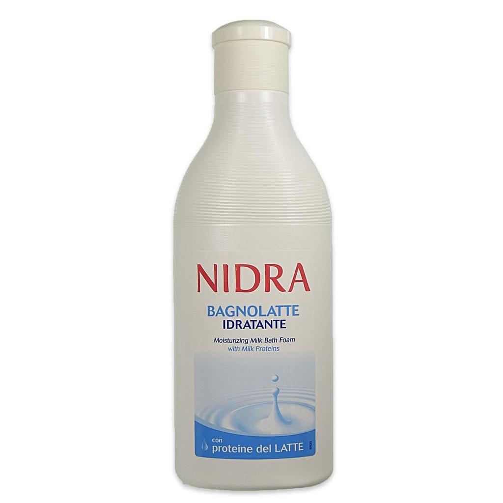 Пена-молочко для ванны Nidra с молочными протеинами увлажняющая 750 мл.