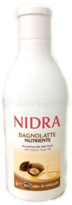 Пена-молочко для ванны Nidra с аргановым маслом питательная 750 мл.