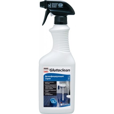 Дезинфицирующий очиститель Glutoclean, 750 мл