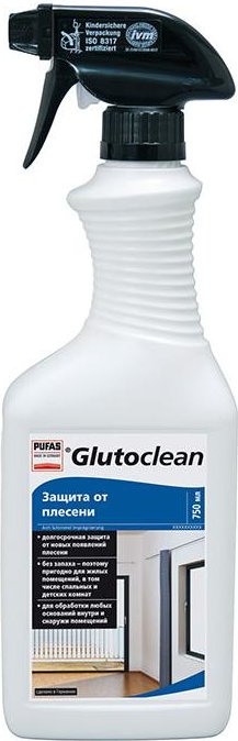 Защита от плесени Glutoclean, 750 мл