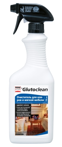 Очиститель Glutoclean для ковров и мягкой мебели , 750 мл.