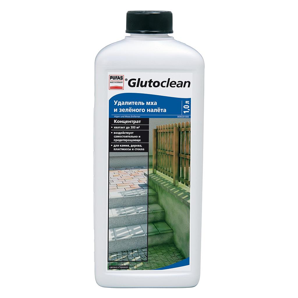 Удалитель мха и зелёного налёта, концентрат Glutoclean, 1 л