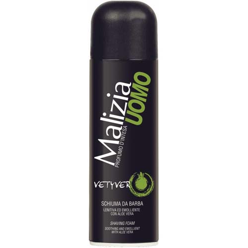 Пена для бритья Malizia серии UOMO Argan and Karite 300 мл.