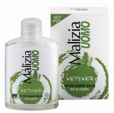 Бальзам после бритья MALIZIA для чувствительной кожи VETYVER, 100 мл