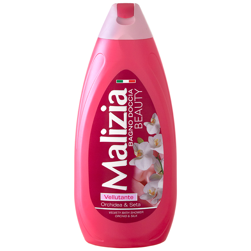 Гель для душа MALIZIA beauty орхидея и шелк 500 мл 