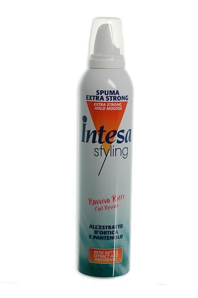 Мусс для укладки вьющихся волос INTESA extra strong hold серии Styling, 300 мл