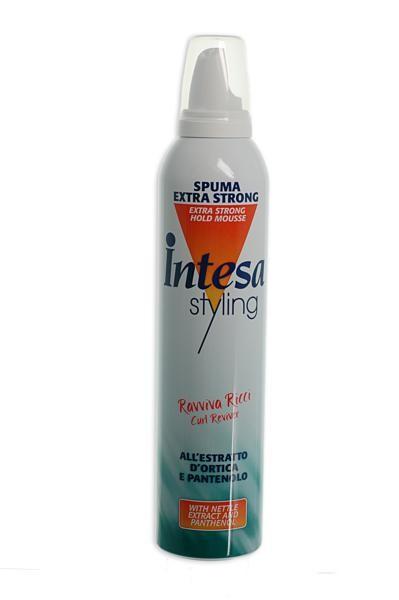 Мусс для укладки вьющихся волос INTESA extra strong hold серии Styling, 300 мл.