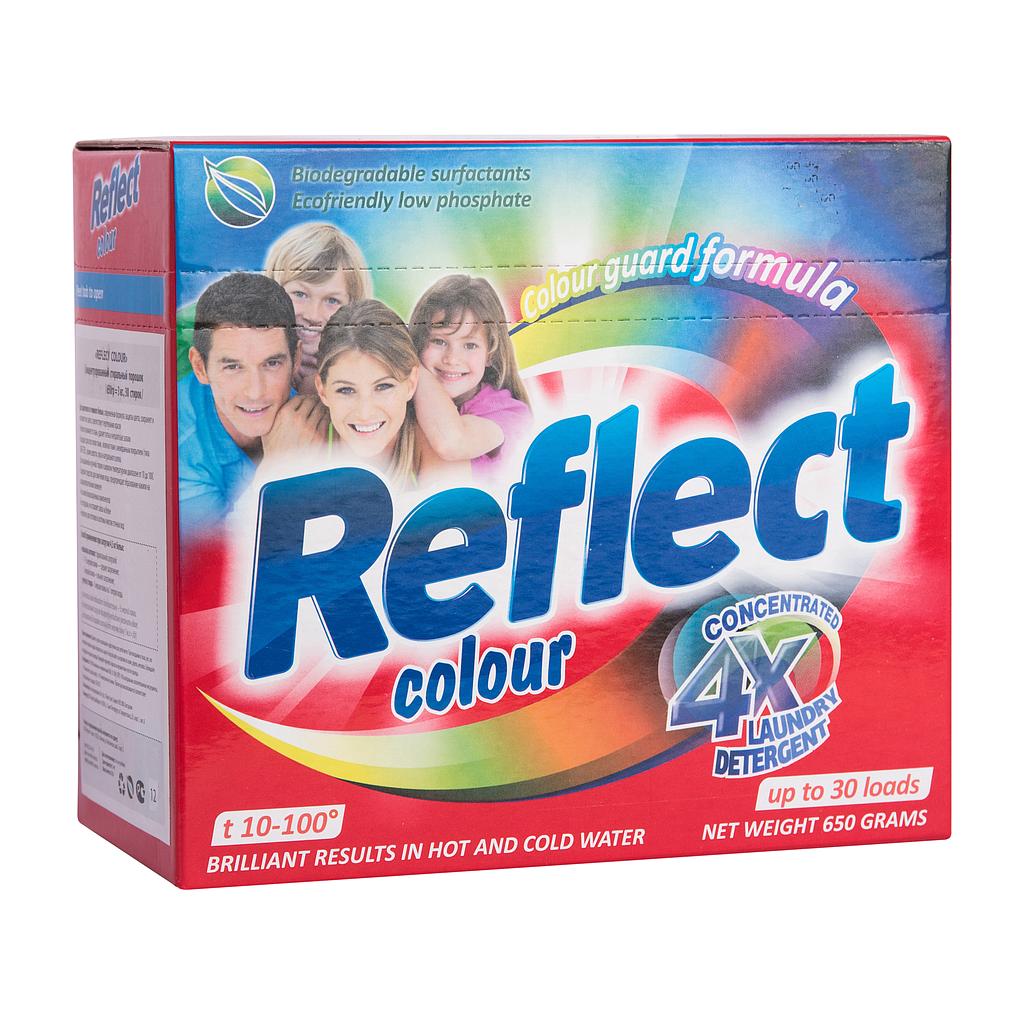 Концентрированный стиральный порошок Reflect Colors 650 гр.