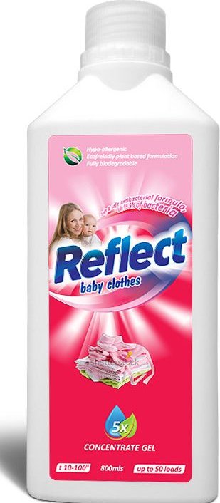 Концентрированный гель для стирки детского белья Reflect Baby Clothes 800 мл.