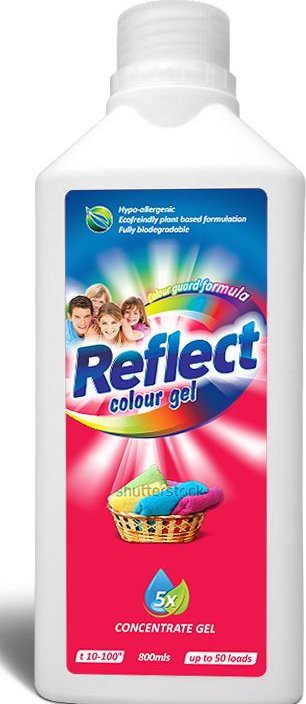 Концентрированный гель для стирки Reflect Colour gel, 800 мл.